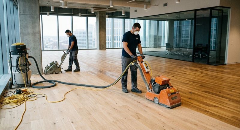 Commercial Hardwood Service in Burlington, MA