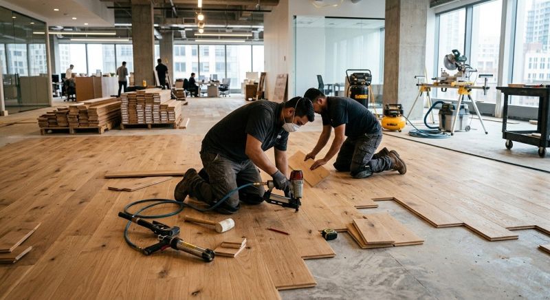 Commercial Hardwood Service in Everett, MA