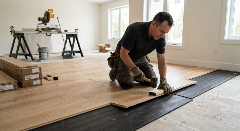 Engineered Wood Installation in Woburn, MA