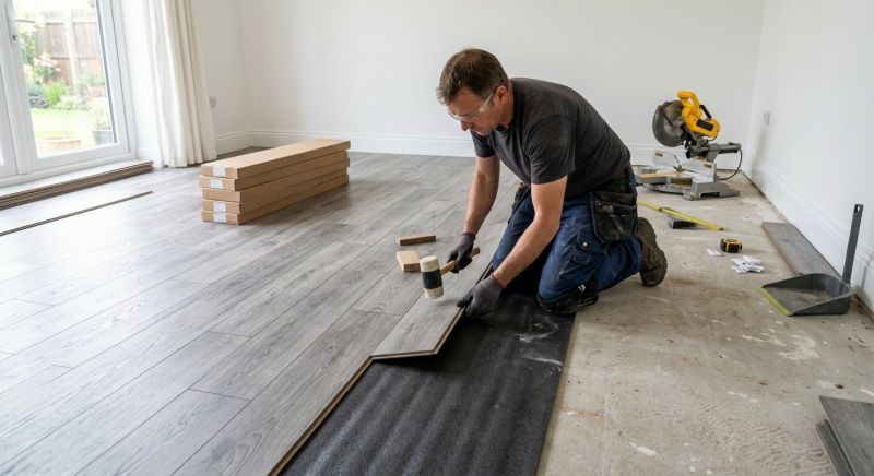 Laminate Floor Installation in Acton, MA