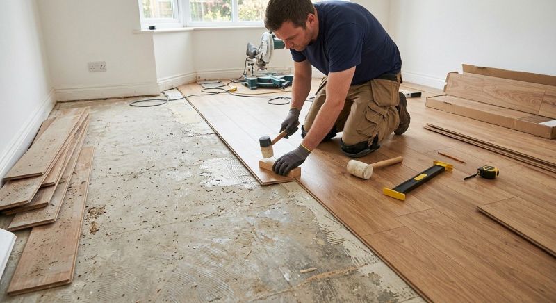 Laminate Floor Installation in Billerica, MA