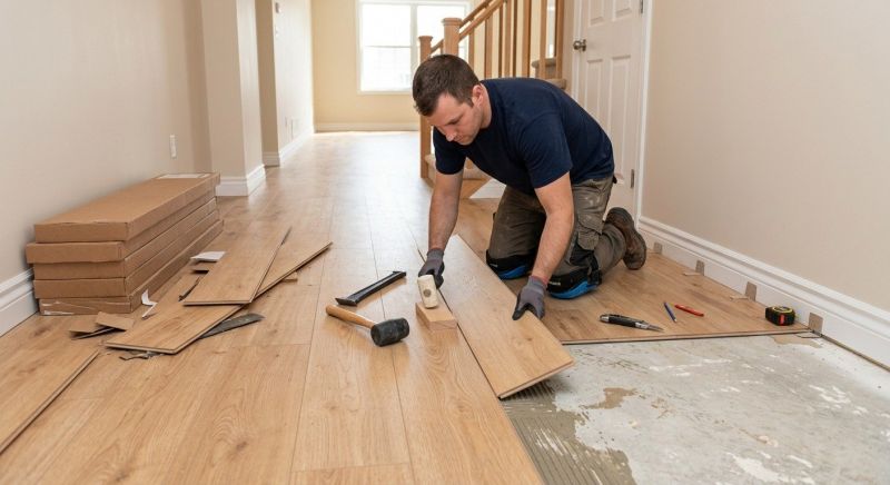 Laminate Floor Installation in Dunstable, MA