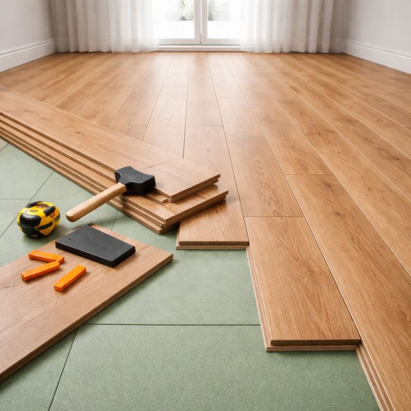 Laminate Floor Installation in Milton, MA