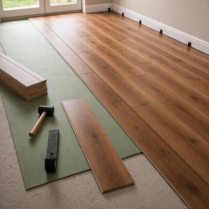 Laminate Floor Replacement in Billerica, MA