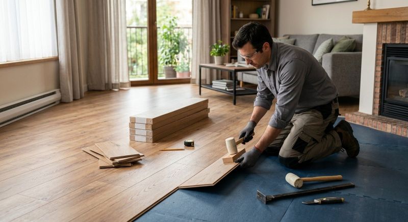 Laminate Floor Replacement in East Walpole, MA