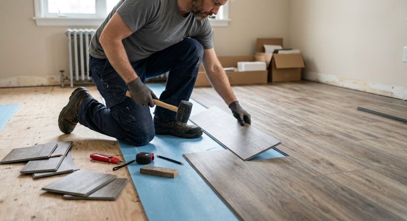 Linoleum Floor Installation in Ayer, MA