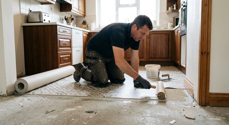 Linoleum Floor Installation in Randolph, MA
