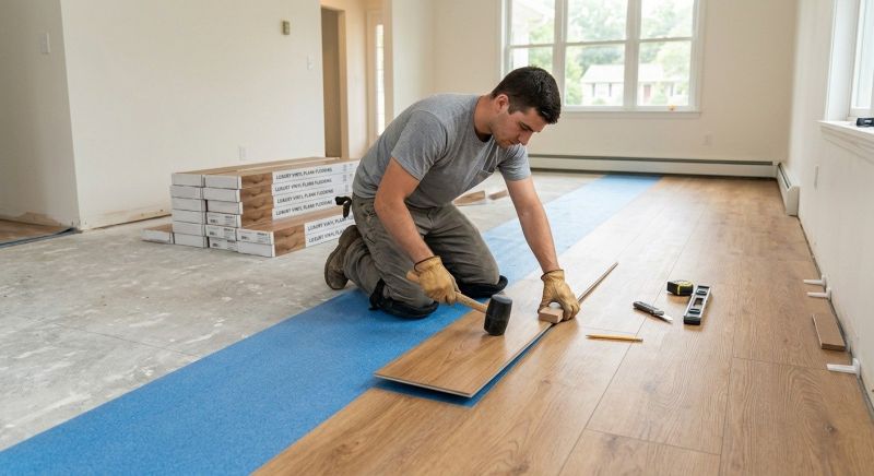 Lvt Flooring Installation in Hingham, MA