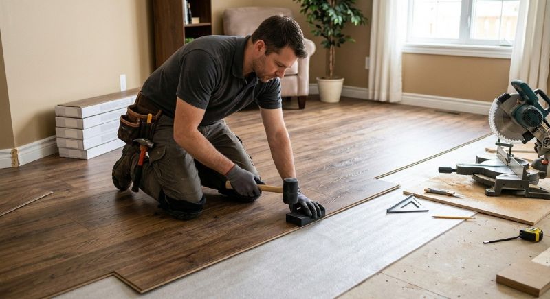 Plank Laminate Installation in Woburn, MA