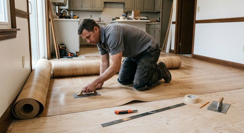 Sheet Flooring Installation in Braintree, MA