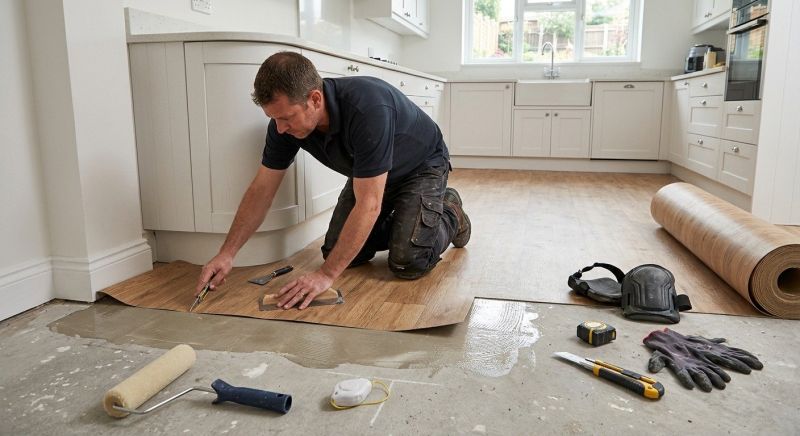 Sheet Flooring Installation in Wilmington, MA