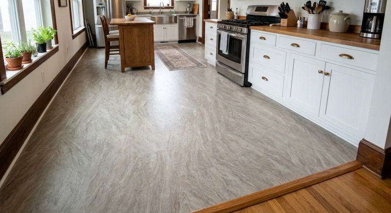 Sheet Linoleum Installation in North Reading, MA