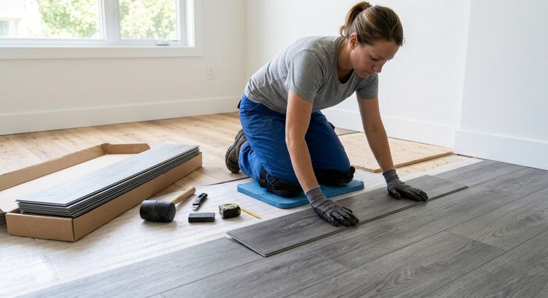 Vinyl Tile Installation in Woburn, MA